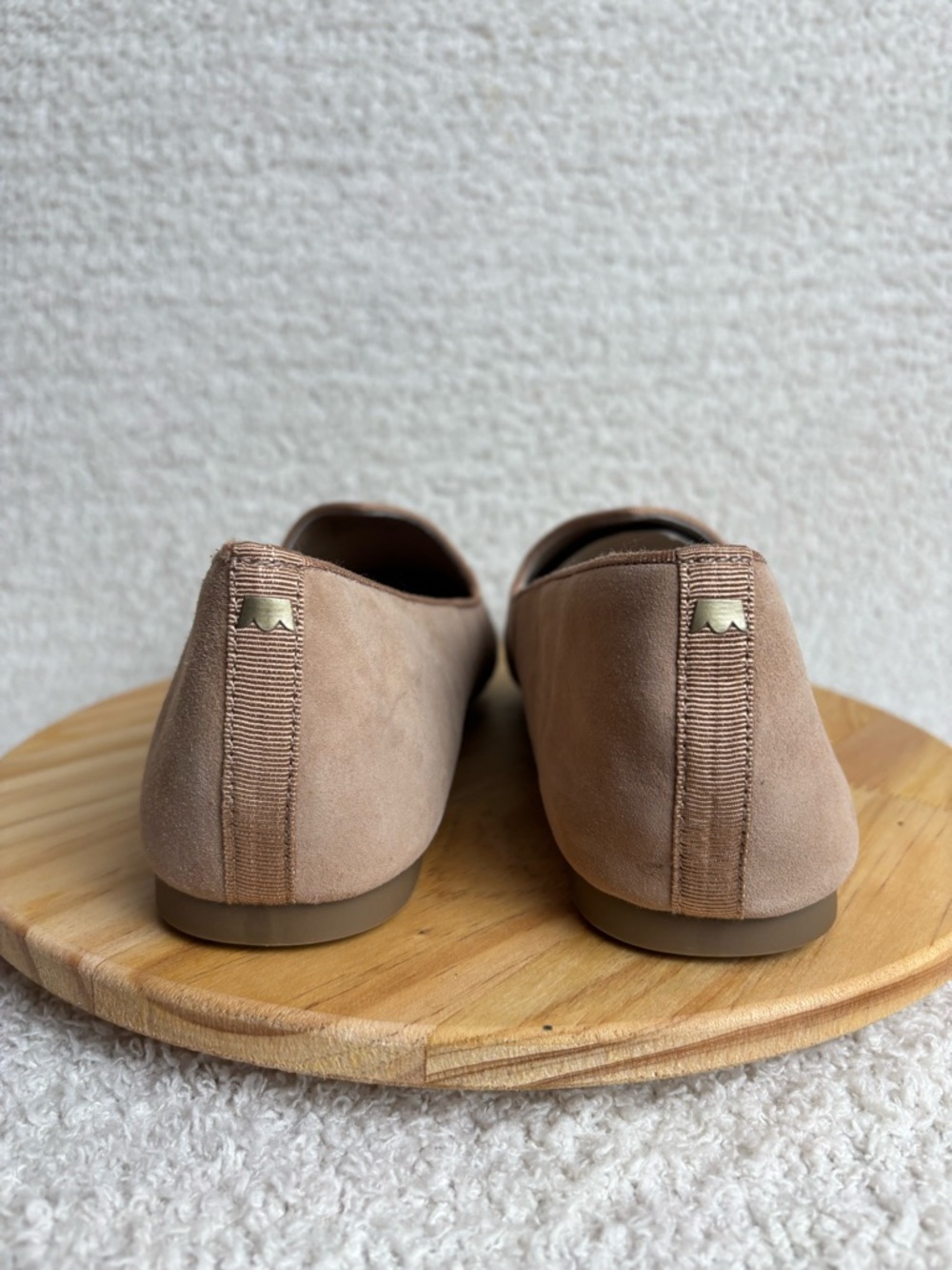 Birdies Shoes Womens 9 Tan The Heron Slip On Leather Pointed Casual Comfort Flat - Picture 8 of 11